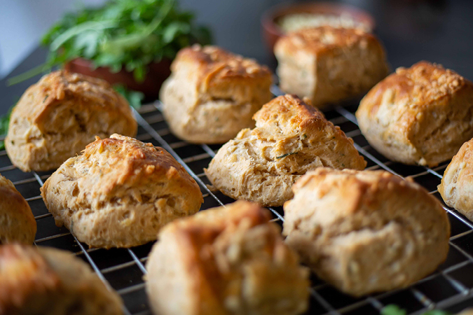 Wholesale Marmite, Cheddar &amp; Chive Scones | Cakesmiths